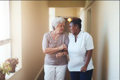 Residents enjoying activities